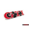 VW Originale GTI Fronte Logo Emblema Scritta Rosso - 5G0853679AGKRR