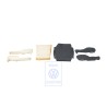 VW Originale Rivestimento Sedile Tessuto Grigio/Rosso - 191881370A WE9