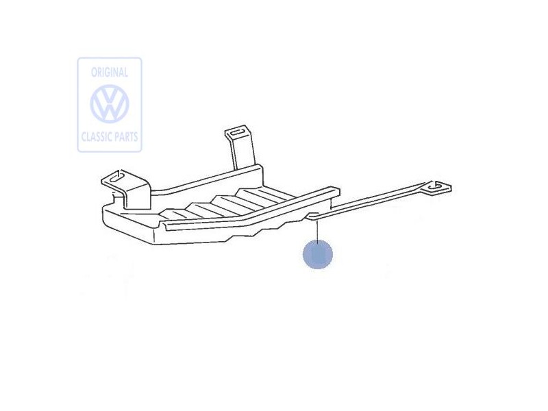VW Originale Schermatura In Lamiera - 533253731A