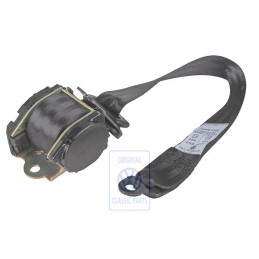 VW Originale Cintura Sicurezza A 3 Punti Nero Satinato - 1H9857805B B41