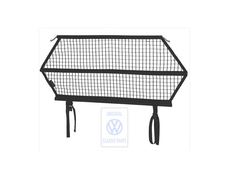 VW Originale Rete Divisoria, Estraibile Nero Rally - 1H9861691B 03C