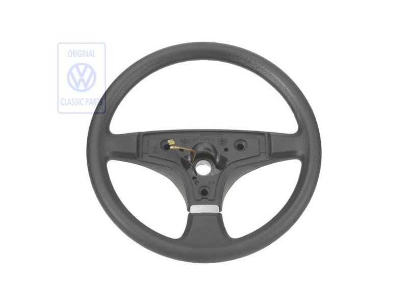 VW Originale Volante Sportivo Nero Satinato - 867419091N 01C
