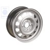 VW Originale Cerchio Di Acciaio Color Cromo - 1H0601027 091