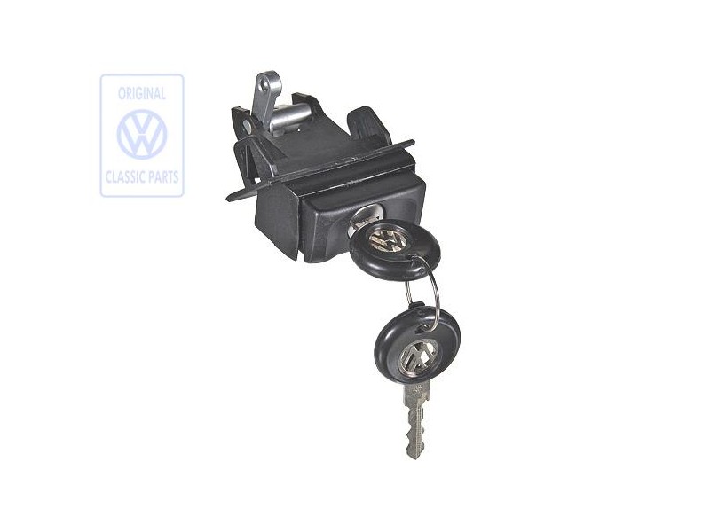 VW Originale Pulsante Con Cilindretto Serratura - 193827571A