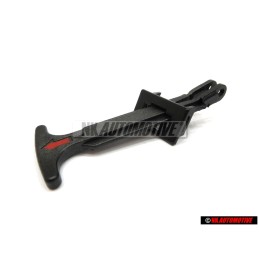 VW Originale Leva Di Sblocco Nero Satinato - 1C0823593D 01C