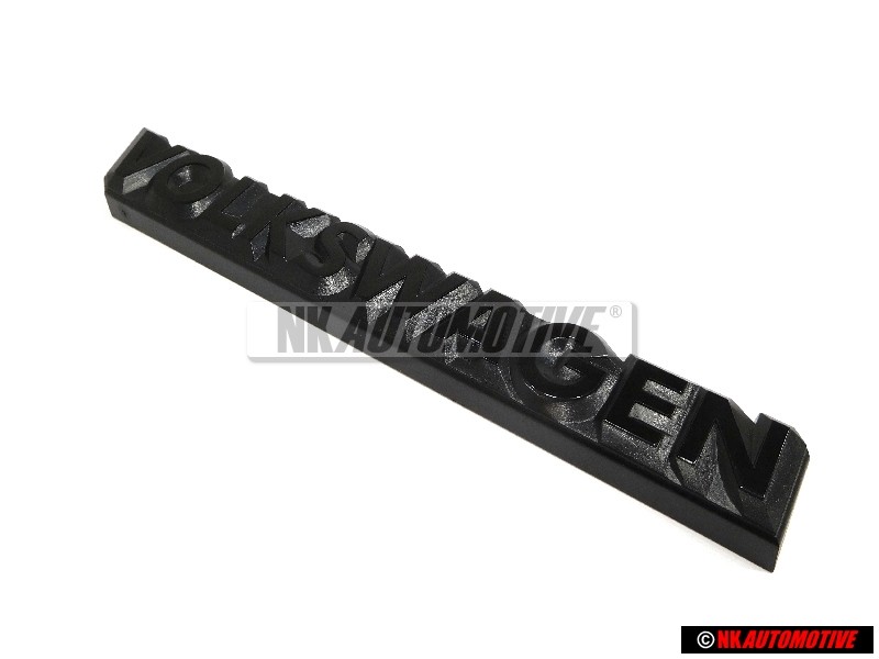VW Originale VOLKSWAGEN Posteriore Logo Emblema Scritta Nero - 325853685