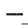 VW Originale VOLKSWAGEN Posteriore Logo Emblema Scritta Nero - 325853685