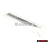 VW Originale GTD Lato Logo Emblema Simbolo Nero Cromo - 5G0853688BBCMT
