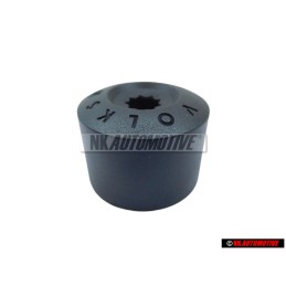 VW Originale Calotta Per Vite Nero Satinato - 3C0601173 9B9
