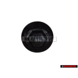Audi Originale Calotta Per Vite Nero Satinato - 4F0601173 01C