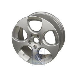 VW Originale Cerchio In Alluminio Argento Brillante - 1K0601025AC8Z8