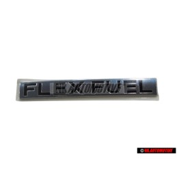 VW Originale FLEX FUEL Posteriore Logo Emblema Scritta Cromo - 1K0853675AMFXC
