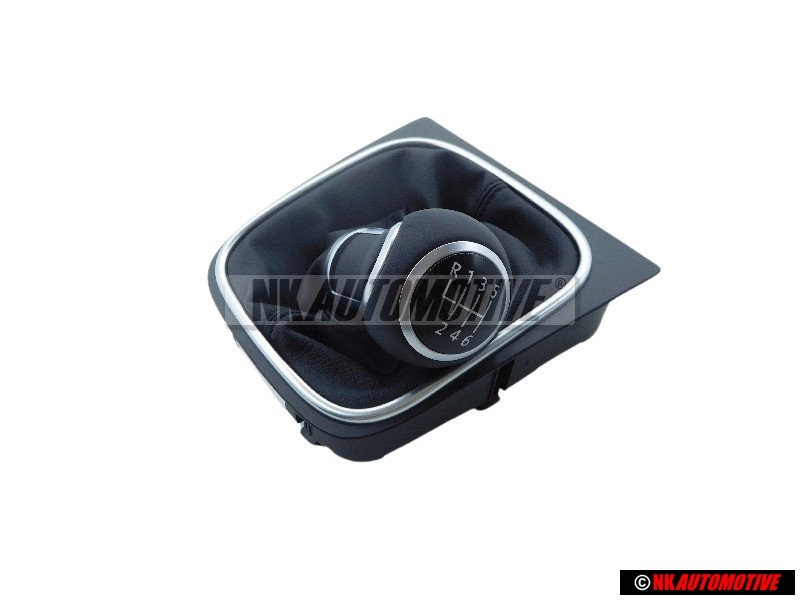 VW Originale Pomo Leva Cambio Allum. Con Rivestimento Leva - 1K0711113CLUZD