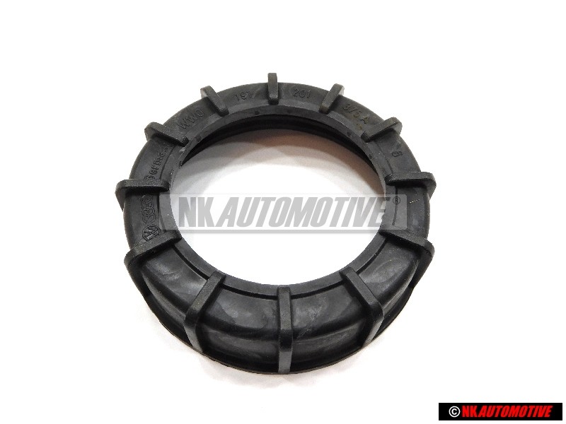 VW Originale Dado A Ghiera Nero Satinato - 191201375A 01C