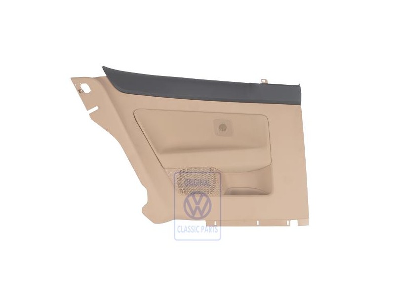 VW Originale Rivest. Laterale (Tessuto) Antracite/Beige Pure - 1K3867043ABRDH