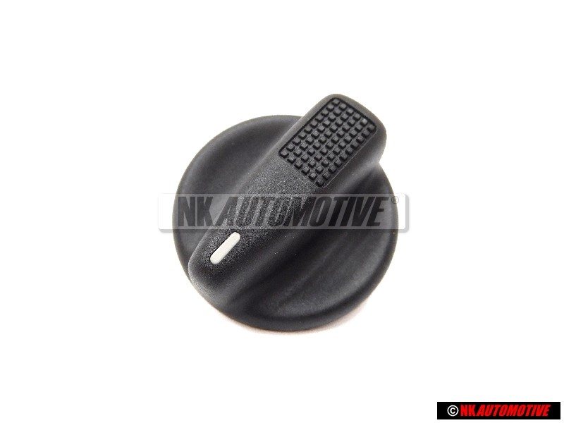 VW Originale Manopola Nero Satinato - 357927533 01C