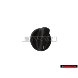 VW Originale Manopola Nero Satinato - 357927533 01C