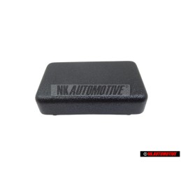 VW Originale Coperchio Cieco Nero Satinato - 357957087 01C