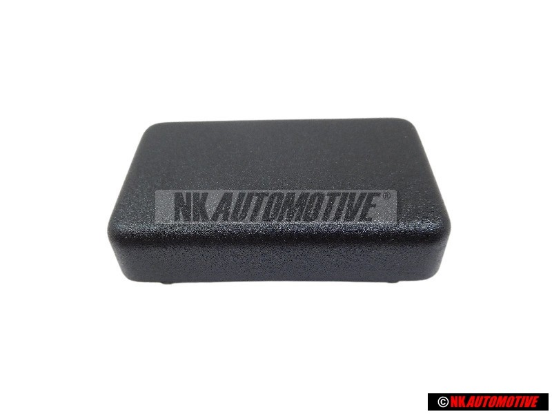 VW Originale Coperchio Cieco Nero Satinato - 357957087 01C