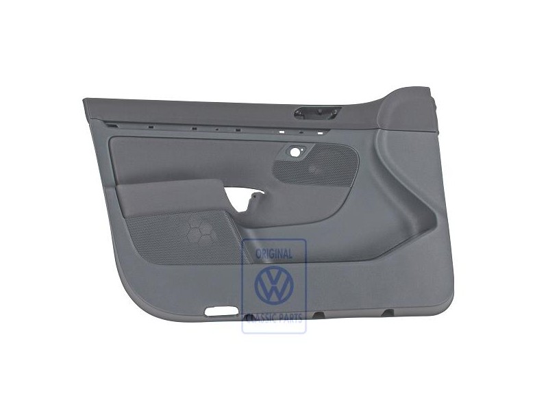 VW Originale Rivestimento Porta Tessuto Nero Titanio/Antracite - 1K4867011FDTRS