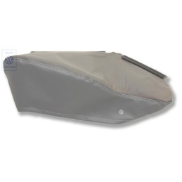 VW Originale Rivestimento Sedile (Pelle/Similpelle) Platino - 535881401J AFC