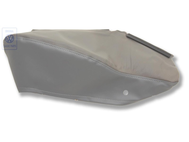 VW Originale Rivestimento Sedile (Pelle/Similpelle) Platino - 535881401J AFC