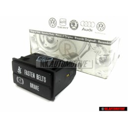 VW Originale Spia Per Cintura Sicurezza E Freno Doppio Circuito - 171919235P