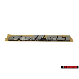 VW Originale GOLF GLI Posteriore Logo Emblema Scritta Cromo - 1H6853687AGZ10