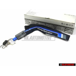 VW Originale Laccio Portachiavi Blu Scuro - 5GV087610 530