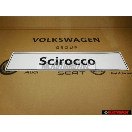 VW Originale Targa (Autoilluminata) - 1K8071801B