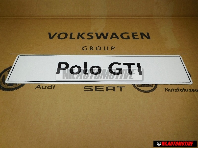 VW Originale Targa (Autoilluminata) - 6C0071801