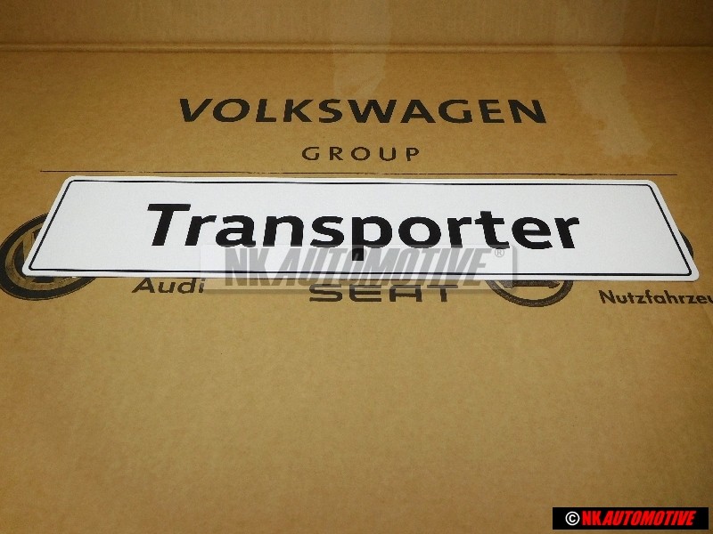 VW Originale Targa (Autoilluminata) - 7E0071801A