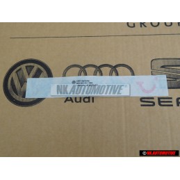 VW Originale Scritta Pellicola Argento - 1K0853431 1W4