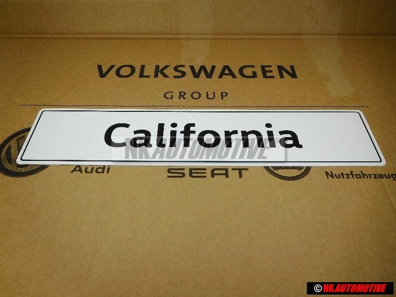 VW Originale Targa (Autoilluminata) - 7H7071801A