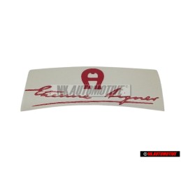 VW Classic Parts Scritta Pellicola Rosso Metall. 