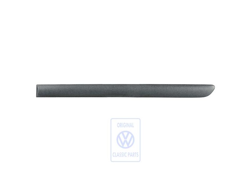 VW Originale Modanatura Per Porta Nero Satinato - 1K4853753 9B9