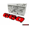 VW Originale G60 Fronte Logo Emblema Scritta Rosso - 191853679N QN5