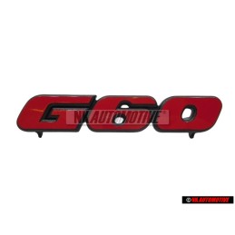 VW Originale G60 Fronte Logo Emblema Scritta Rosso - 191853679N QN5