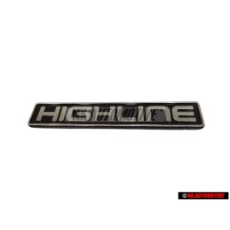 VW Originale HIGHLINE Posteriore Logo Emblema Scritta - 1E0853687B H44