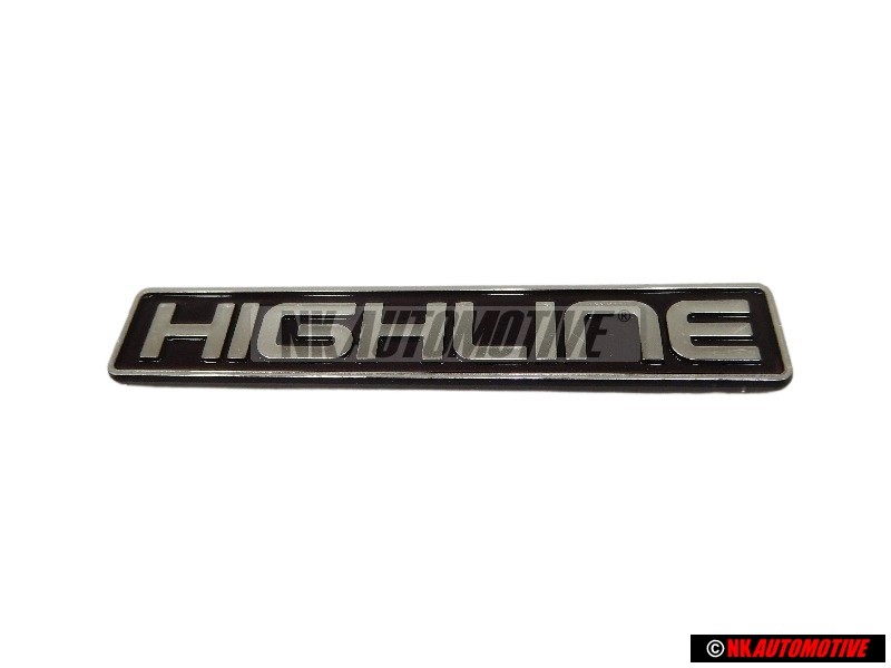 VW Originale HIGHLINE Posteriore Logo Emblema Scritta - 1E0853687B H44