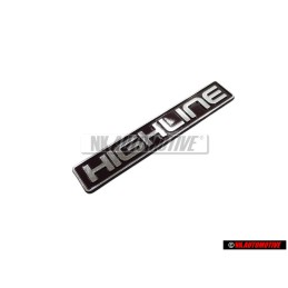 VW Originale HIGHLINE Posteriore Logo Emblema Scritta - 1E0853687B H44