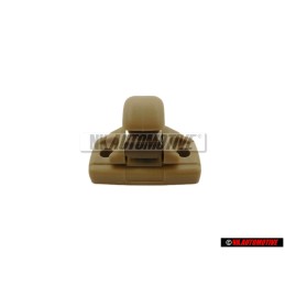 VW Originale Supporto Per Aletta Parasole Pure Beige - 3B0857561B 7G8