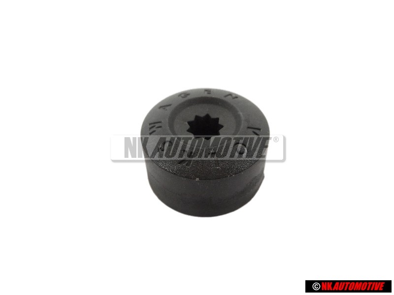 VW Originale Calotta Per Vite Nero Satinato - 7M3601173A 01C