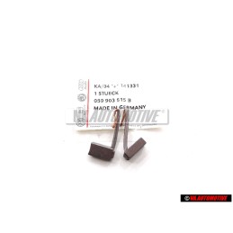 VW Originale 1 Serie Spazzole Carbone - 059903515B