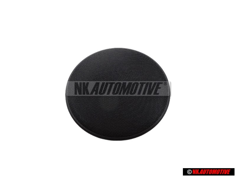 VW Originale Mascherina Altoparlante Finta Nero Satinato - 3B0868645 B41