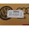 Audi Originale V10 Lato Logo Emblema Simbolo Cromo - 4E0853601A 2ZZ