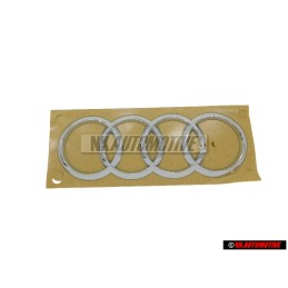 Audi Originale Anelli Posteriore Logo Emblema Simbolo Cromo - 4G9853742 2ZZ