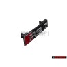 Audi Originale RS7 Fronte Logo Emblema Scritta Nero Cromo Rosso - 4G8853736C 2ZZ