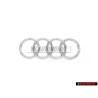 Audi Originale Anelli Posteriore Logo Emblema Simbolo Cromo - 8T0853742B 2ZZ
