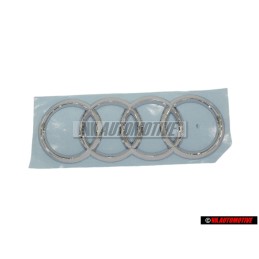 Audi Originale Anelli Posteriore Logo Emblema Simbolo Cromo - 8W6853742 2ZZ